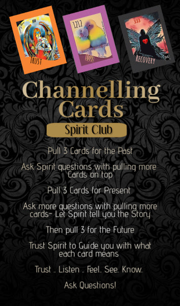 Spirit Club Channelling Cards